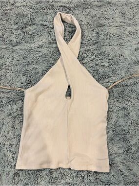 Ribbed Halter Top